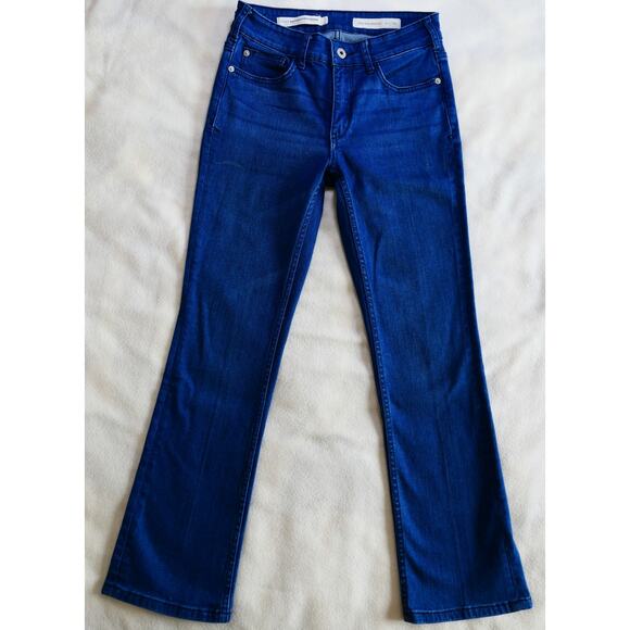 Pilcro and the Letterpress Denim - Pilcro and the Letterpress Anthropologie High Rise Bootcut Jeans Blue Size 24